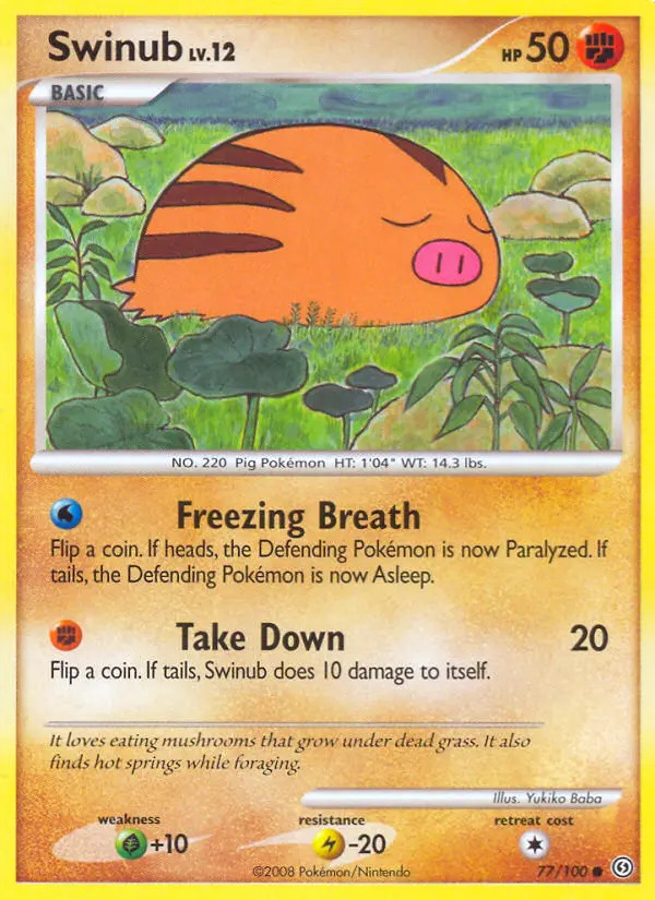 Swinub Lv.12 #77