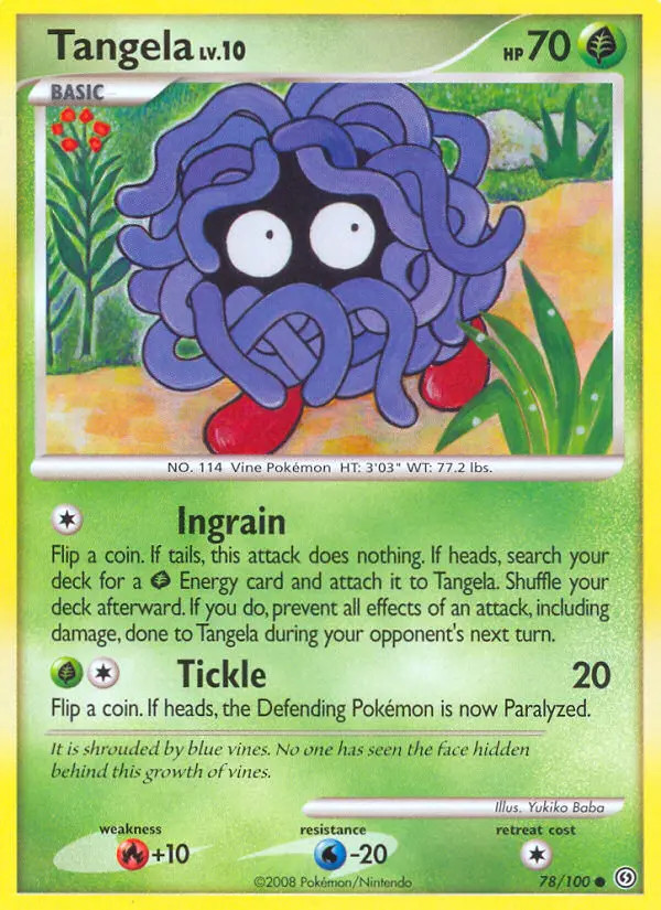 Tangela Lv.10 #78