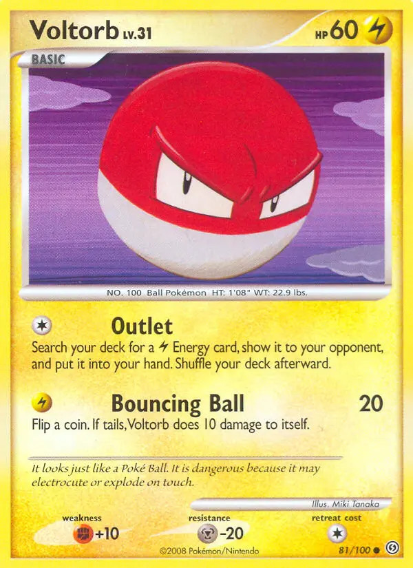Voltorb Lv.31 #81