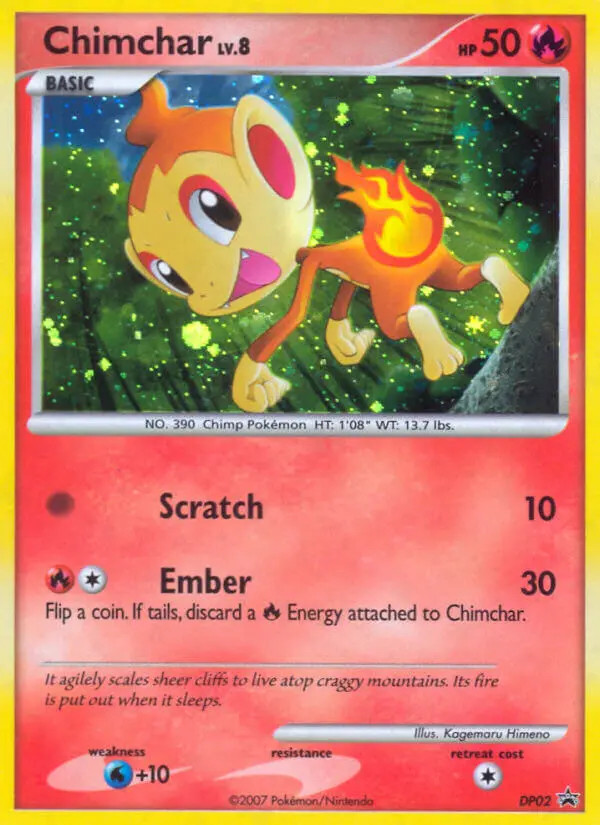 Chimchar Lv.8 #02