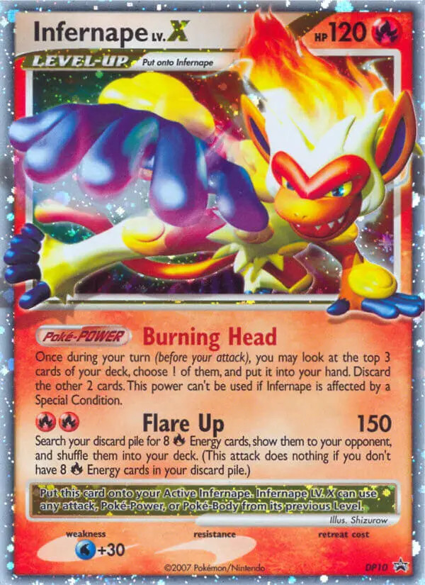 Infernape LV.X #10