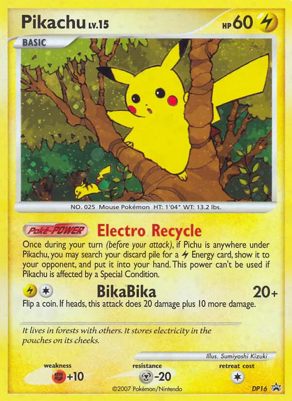 Pikachu Lv.15 #16