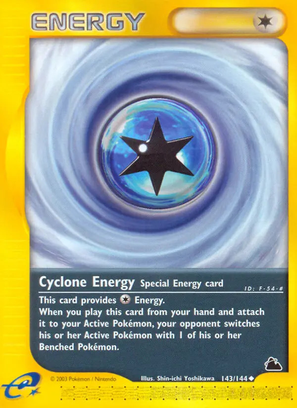 Cyclone Energy #143 — Skyridge (Reverse Holo)
