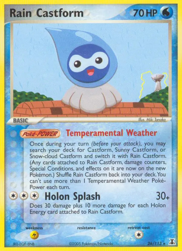 Rain Castform #26