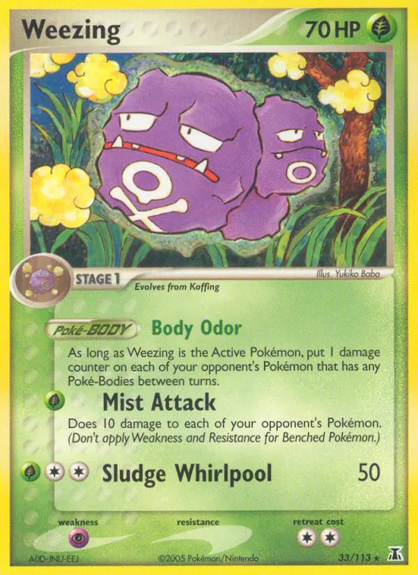 Weezing #33