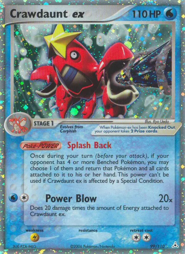 Crawdaunt ex #99