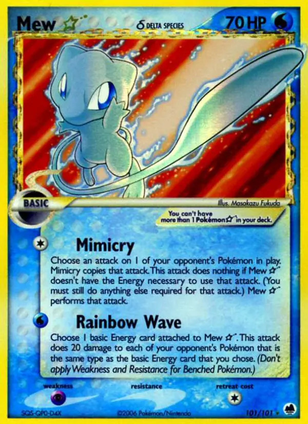 Mew Gold Star #101