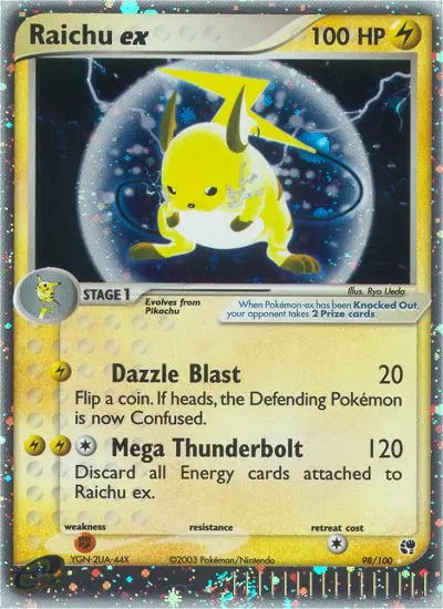 Raichu ex #98