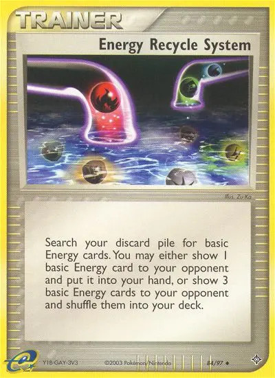 Energy Recycle System #84