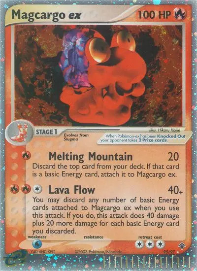 Magcargo ex #95
