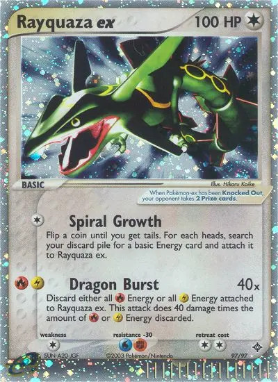 Rayquaza EX #97