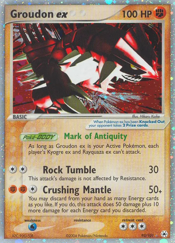 Groudon ex #93