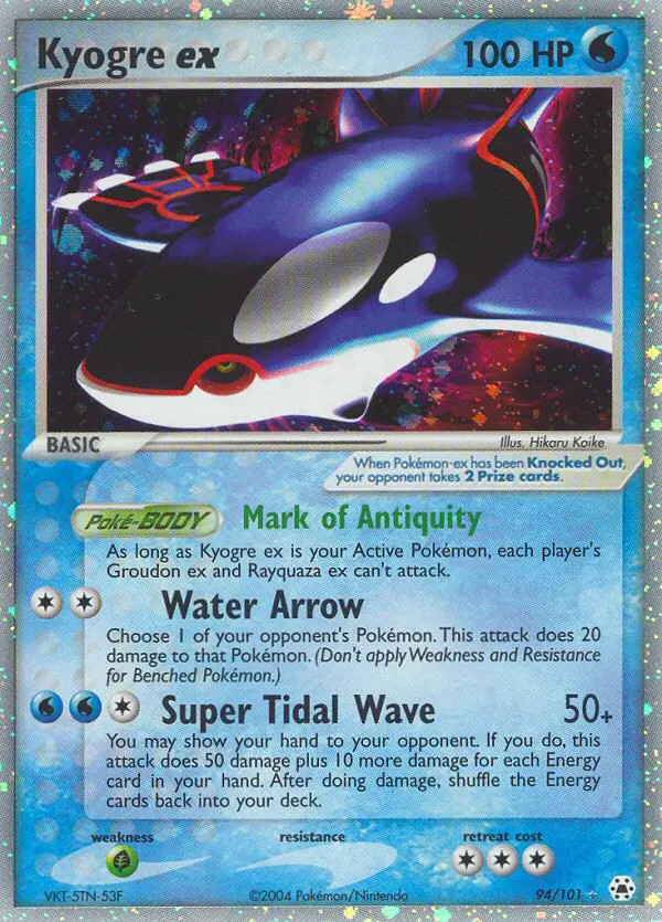 Kyogre ex #94