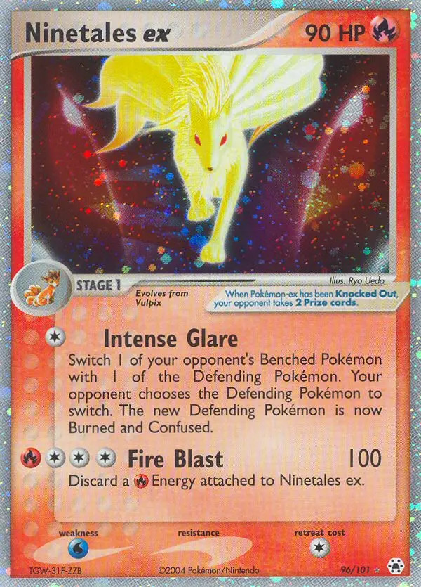 Ninetales ex #96