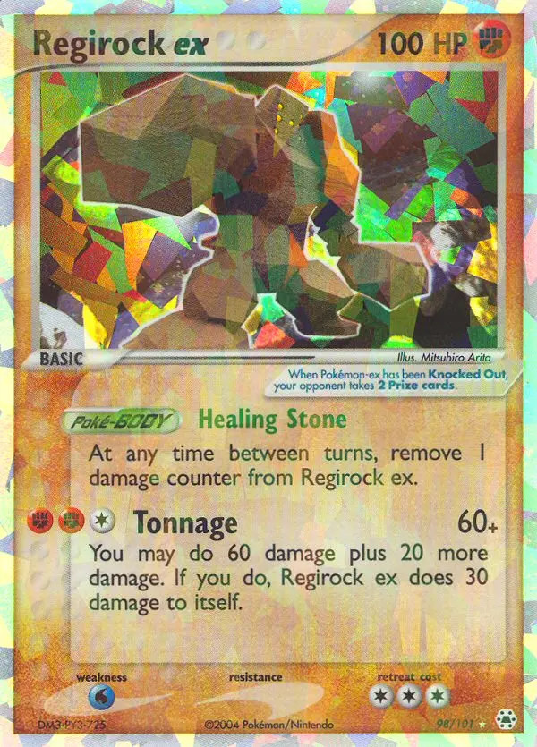Regirock ex #98