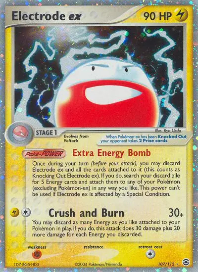 Electrode ex #107
