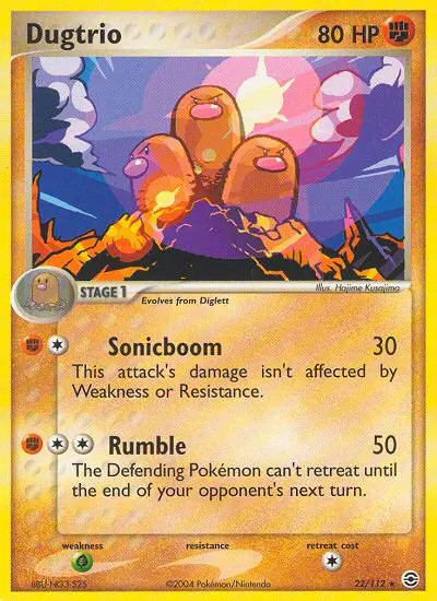 Dugtrio #22