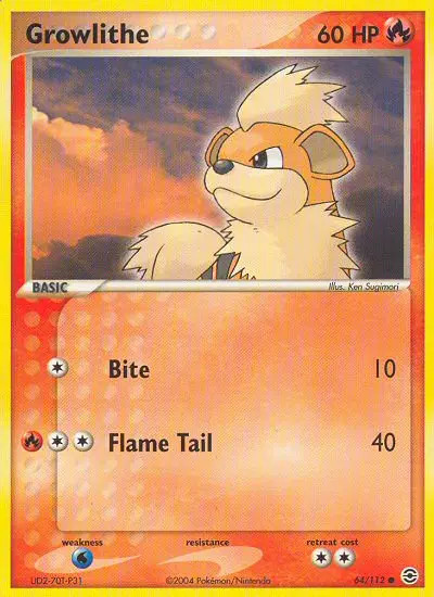 Growlithe #64