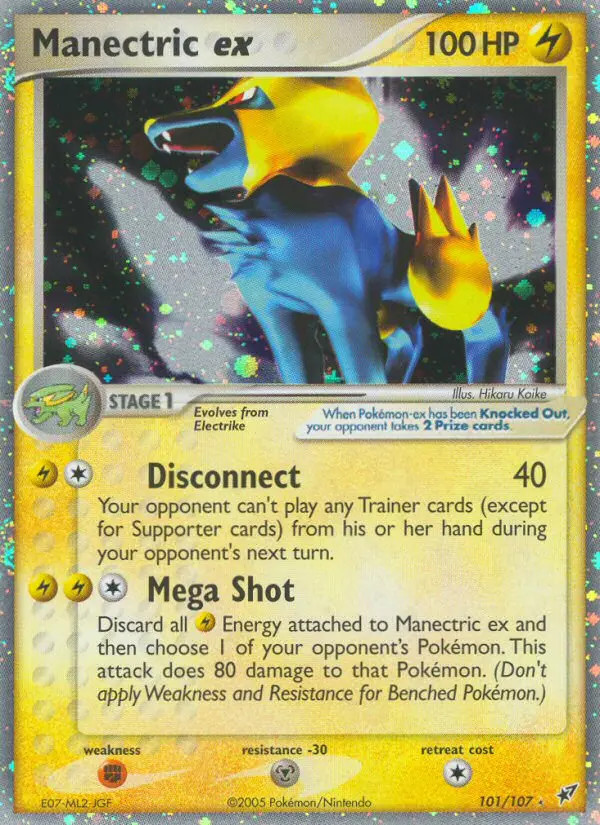 Manectric ex #101