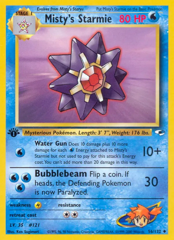 Misty's Starmie #56