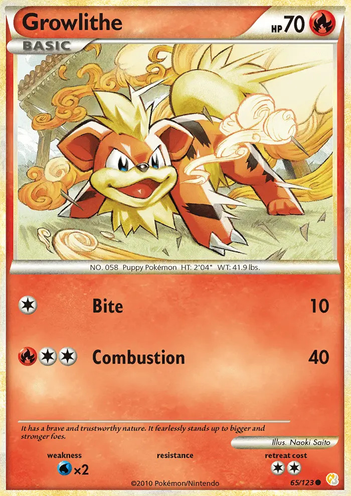 Growlithe #65