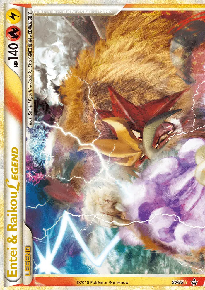 Entei & Raikou LEGEND #90