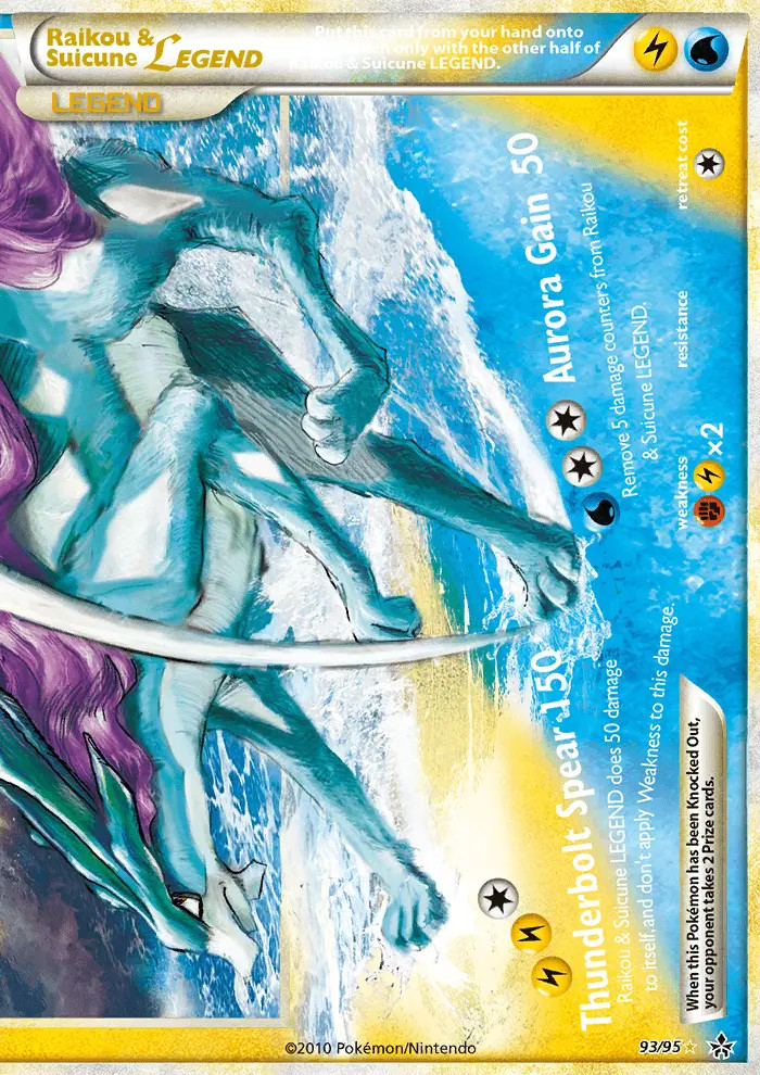 Raikou & Suicune LEGEND #93