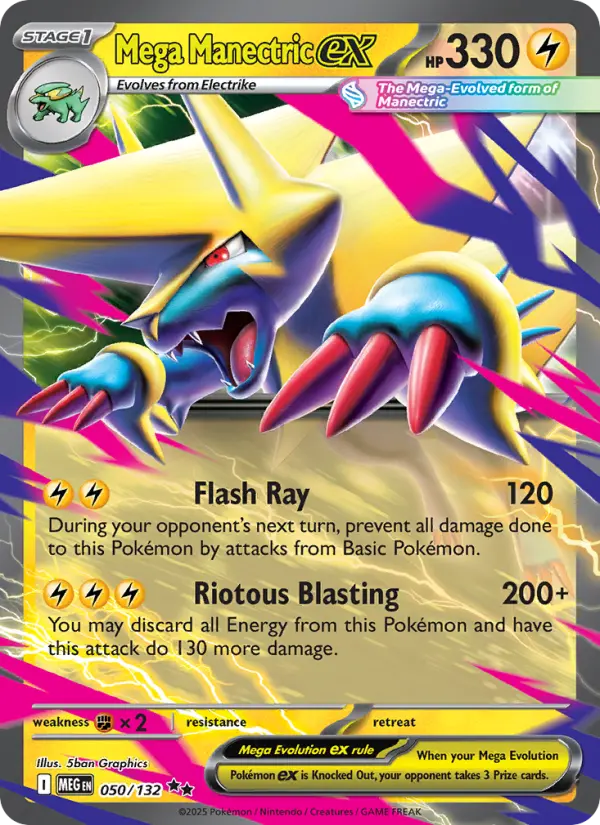 Mega Manectric ex #050