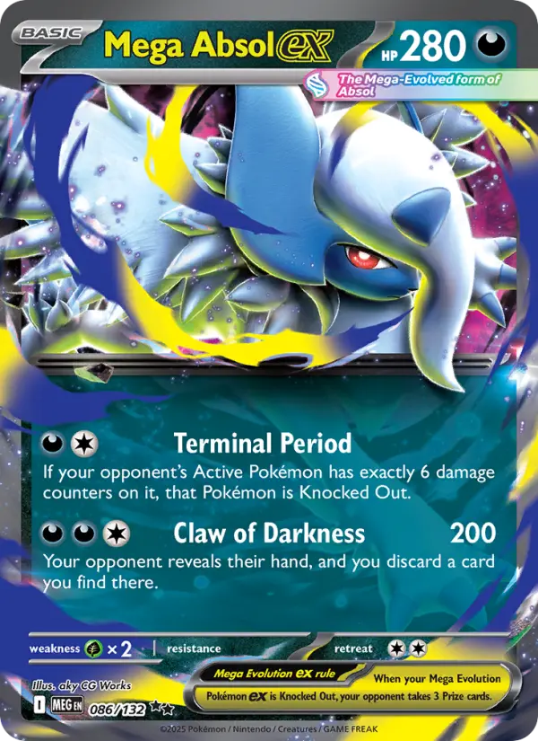 Mega Absol ex #086