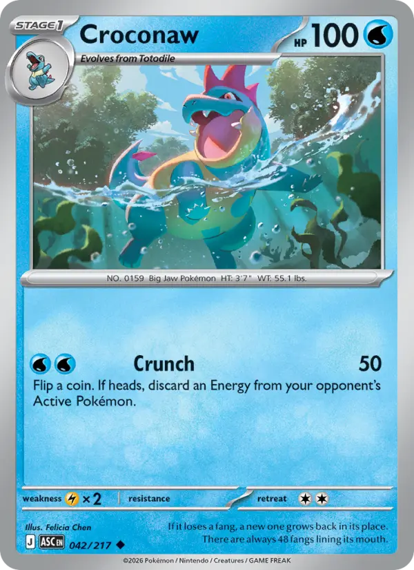 Croconaw #042