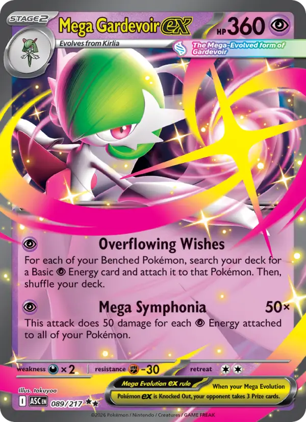 Mega Gardevoir ex #089