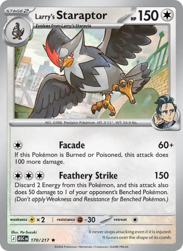 Larry's Staraptor #170