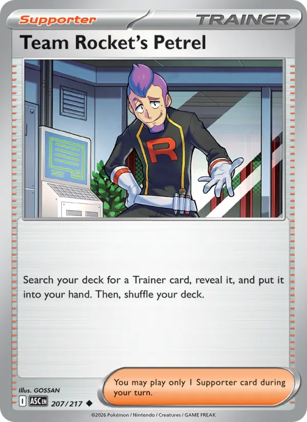 Team Rocket's Petrel #207