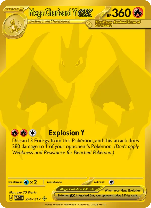 Mega Charizard Y ex #294