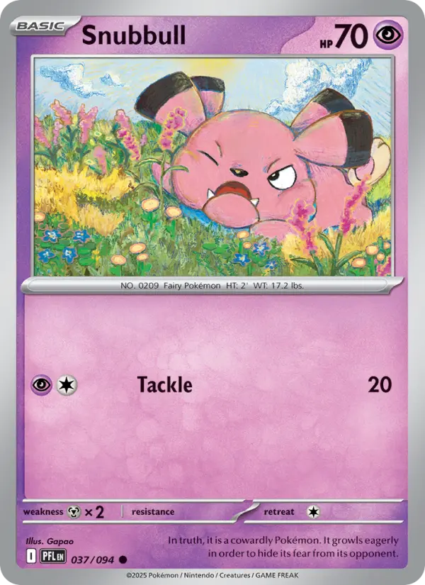 Snubbull #037