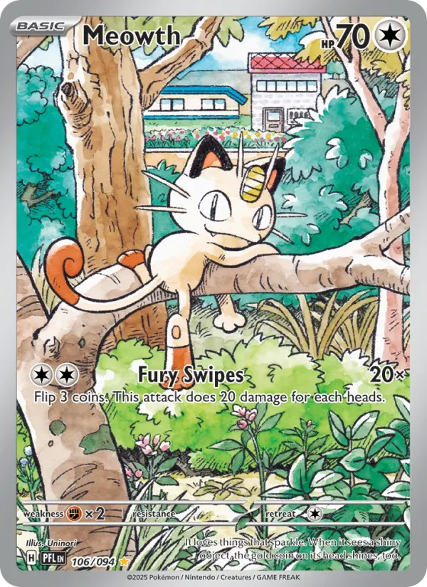 Meowth #106