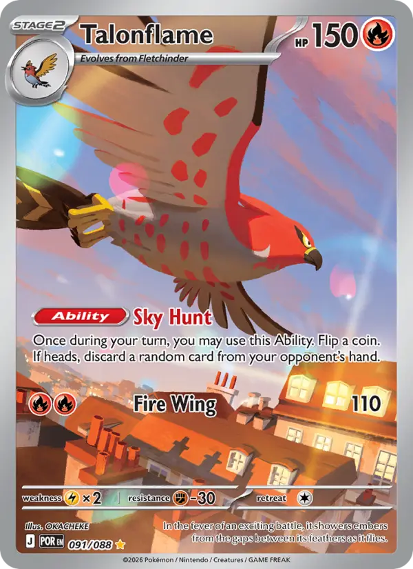 Talonflame #091