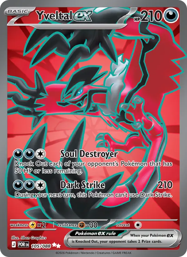 Yveltal ex #105