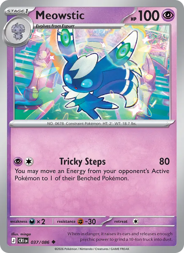 Meowstic #037 — Chaos Rising