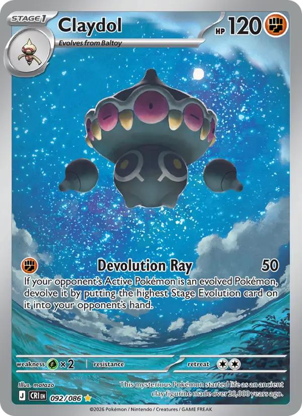 Claydol #092