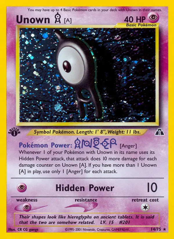 Unown [A] #14