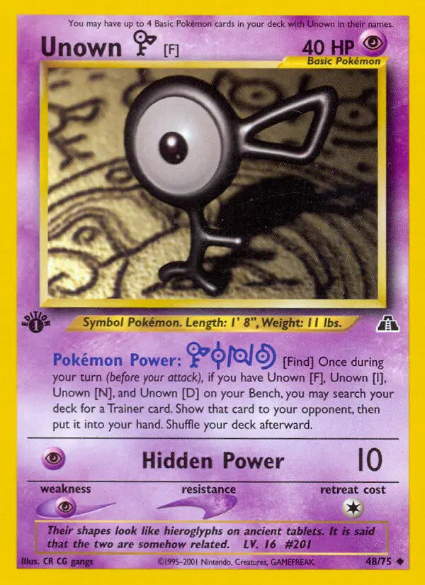 Unown [F] #48