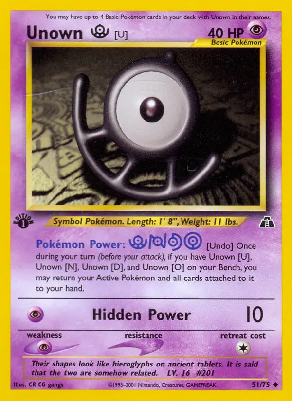 Unown [U] #51