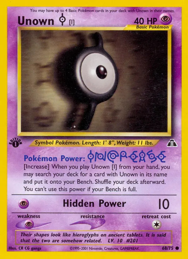 Unown [I] #68