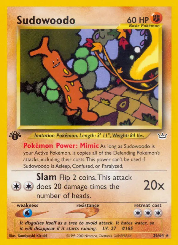 Sudowoodo #26