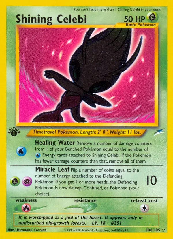 Shining Celebi #106