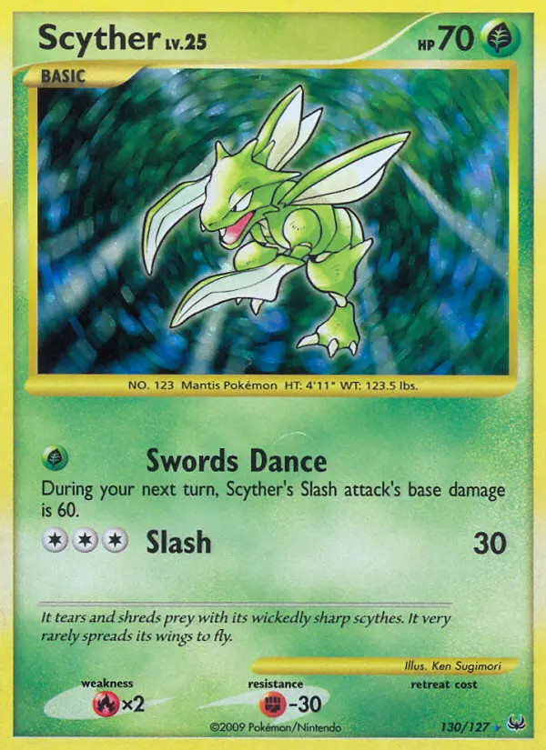 Scyther Lv.25 #130