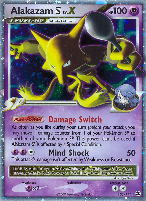 Alakazam [4] LV.X #103