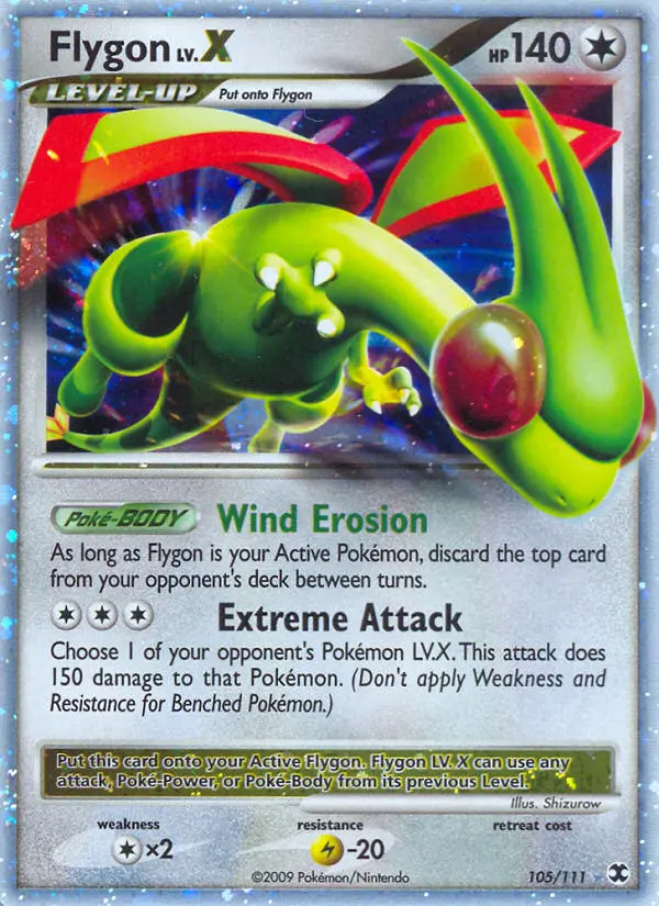 Flygon LV.X #105