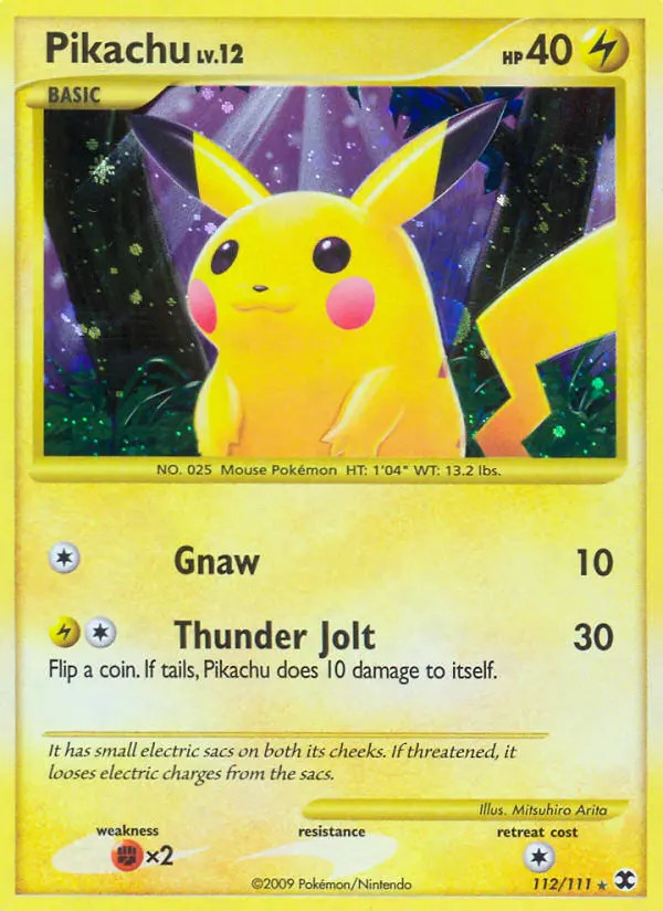 Pikachu Lv.12 #112